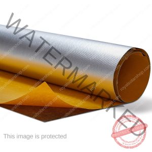 Lunaflex Fiberglass 25mm; 1.2m by 20m with alufoil 18kgm3 density