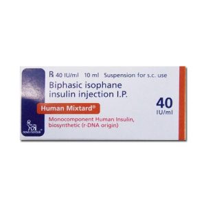 HUMAN MIXTARD 30/70 40IU/10ML  INJ