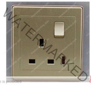 Klass 13amp socket (gold)