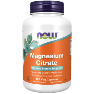 Now Foods, Magnesium Citrate 400mg, 120 Veg Capsules