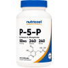 Nutricost P5P Vitamin B6 Supplement 50mg, 240 Capsules (Pyridoxal-5-Phosphate)
