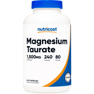 Nutricost Magnesium Taurate 1,500mg, 240 Capsules