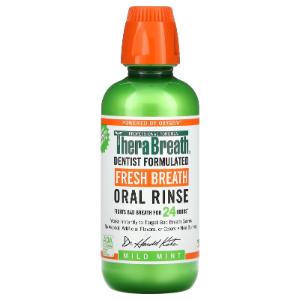 Fresh Breath Dentist Formulated 24-Hour Oral Rinse, Mild Mint, 16 Ounce