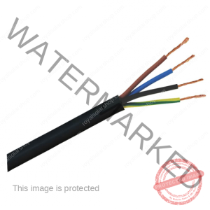 TRS PVC (Non Full Guage)  1.5mm 4 Core Flex (per meter)