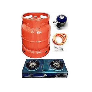 6kg Gas Cylinder+ Regulator+Stainless Gas Cooker Complete ?