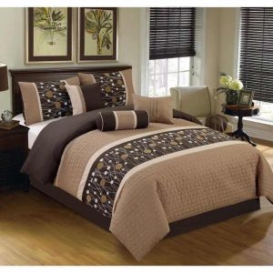 Kings Duvet / Comforter 6 Piece Complete Set- Multicolour