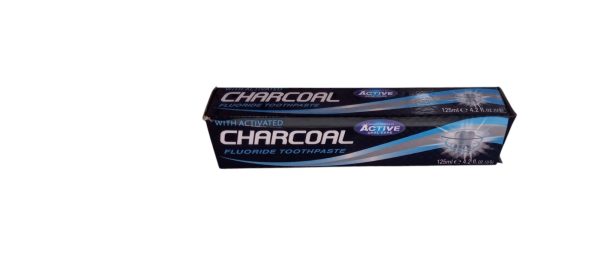 Active charcoal toothpaste