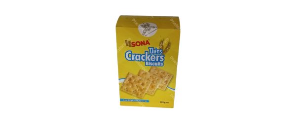 Sona thin Crackers Biscuit 200g