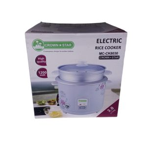 Crown star electric Rice cooker 1200w