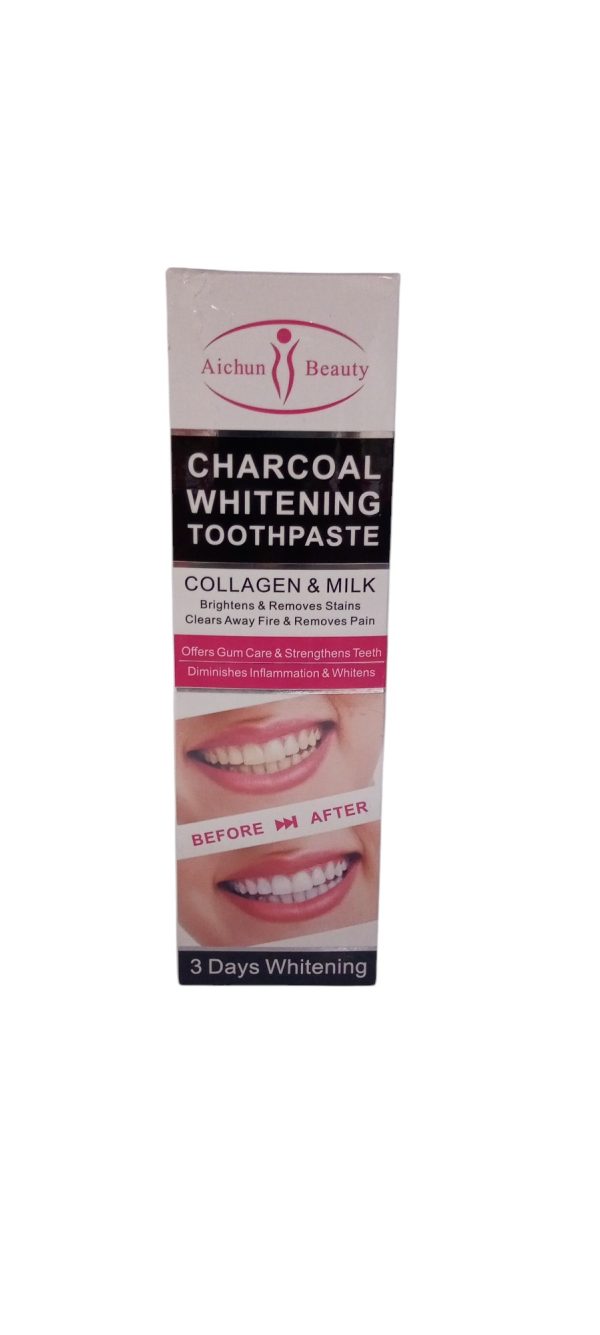 Aichun beauty charcoal toothpaste