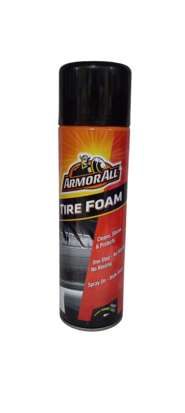 Armorall tire foam