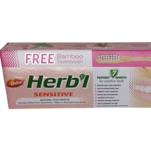 Dabur Herbal toothpaste plus toothbrush