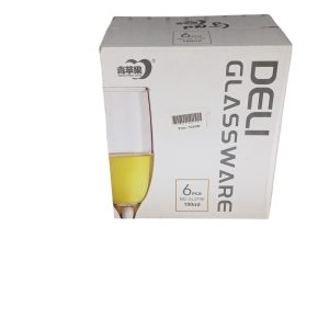 Deli glass wave gold 190ml