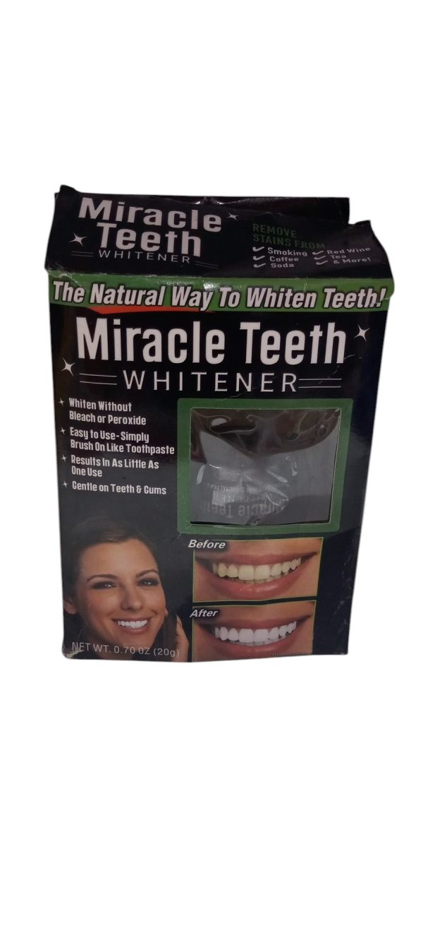 Miracle teeth whitening
