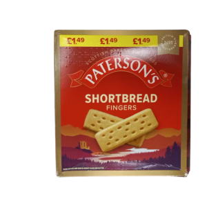 Patersons Shortbread fingers 300g