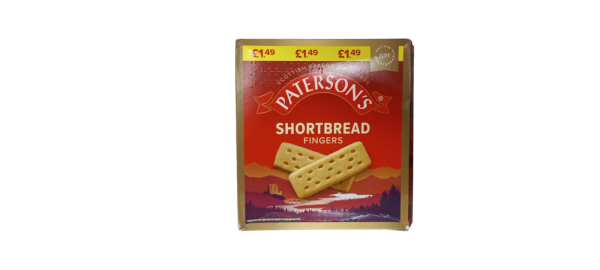 Patersons Shortbread fingers 300g