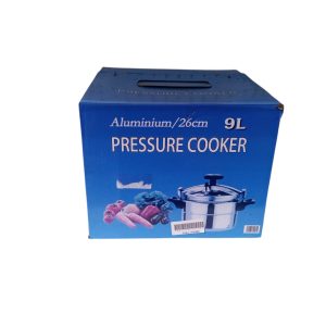 Aluminum pressure cooker 26cl/ 9 liters