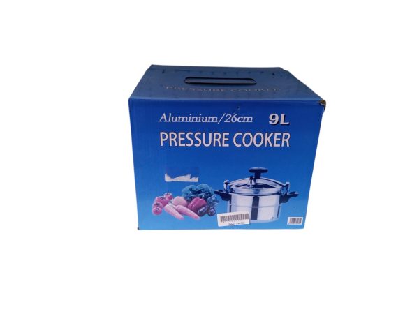Aluminum pressure cooker 26cl/ 9 liters