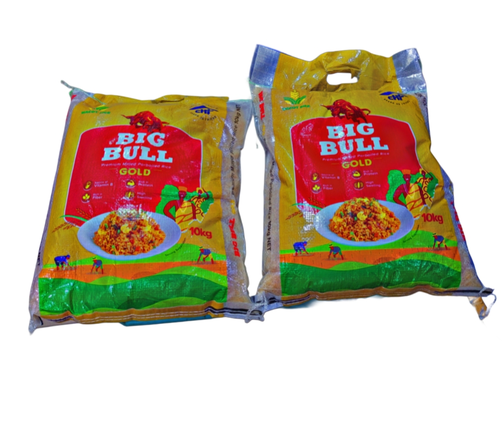 Big Bull Premium parboiled Rice 10KG