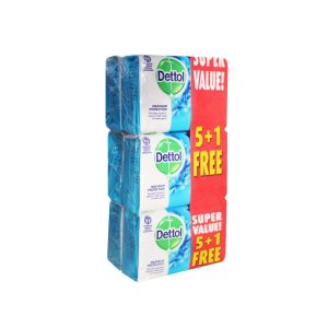 Dettol Best Ever Cool Anti-Bacterial Soap 65g x 6