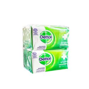 Dettol Original Anti-Bacterial Bar Soap 160g x 4