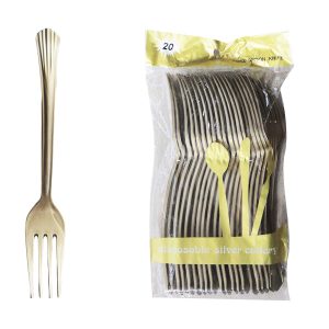Disposable Silver Fork x 20