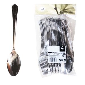 Disposable Silver Spoon x 24