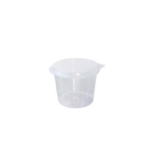 Disposable Transparent Plastic Ketchup Container 30ml x 12