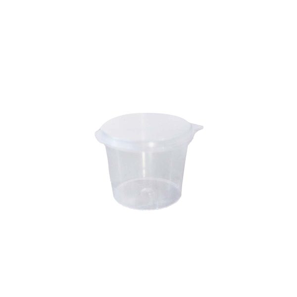 Disposable Transparent Plastic Ketchup Container 30ml x 12