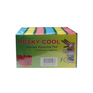 Dosky Cool Sponge Scouring Pad x 6