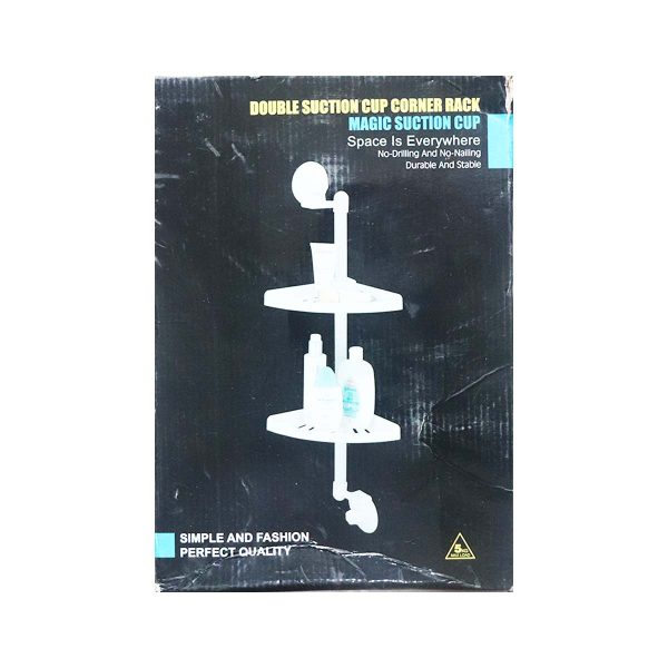 Double Suction Cup Corner Rack-Magic Suction Cup