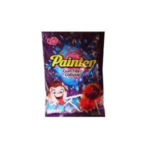 Excel Tongue Painter Fruit Pop Gum Filled Lollipop 18g x 48