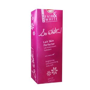 Fair & White So White Brightening and Moisturising Body Milk 500ml