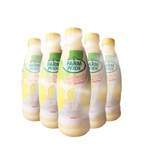Farm Pride Banana Yoghurt 1 Liter x 9