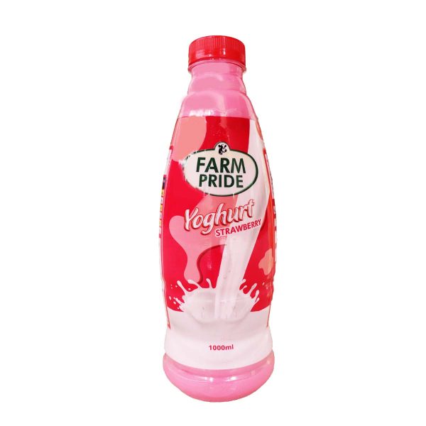 Farm Pride Strawberry Yoghurt 1 Liter