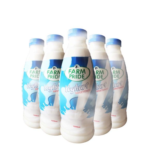 Farm Pride Sweetened Yoghurt 1 Liter x 9