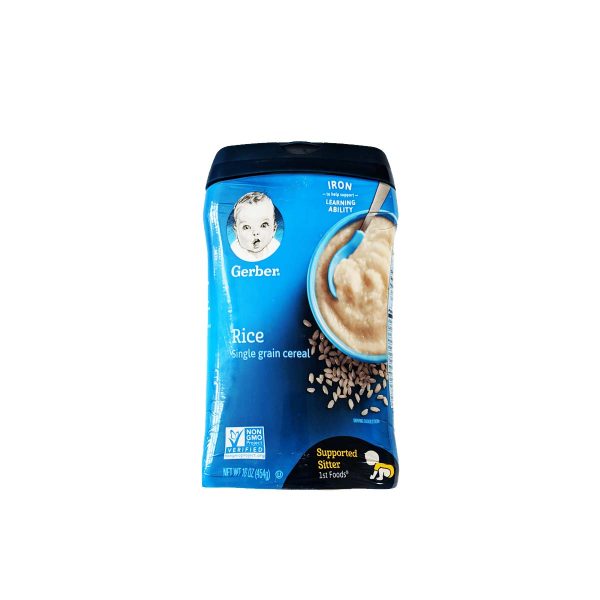 Gerber Rice Single Grain Cereal 454g
