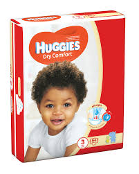 Huggies Dry Comfort Diaper Size 3 ? 64pcs