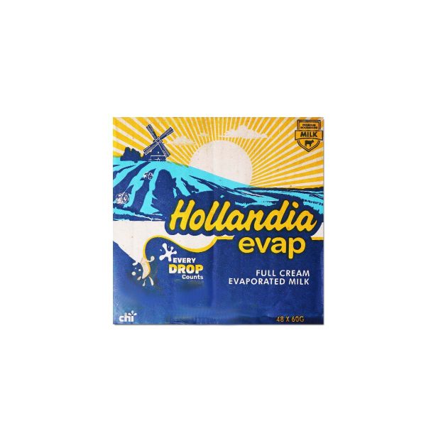 Hollandia Full Cream Evaporated Milk 50g x 48