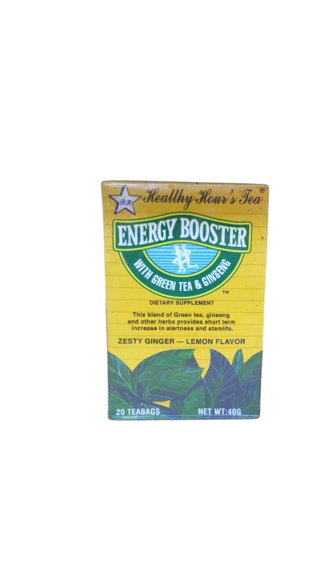 Energy booster with green tea & ginseng