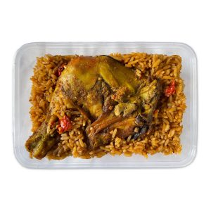 Jollof Rice With Chicken