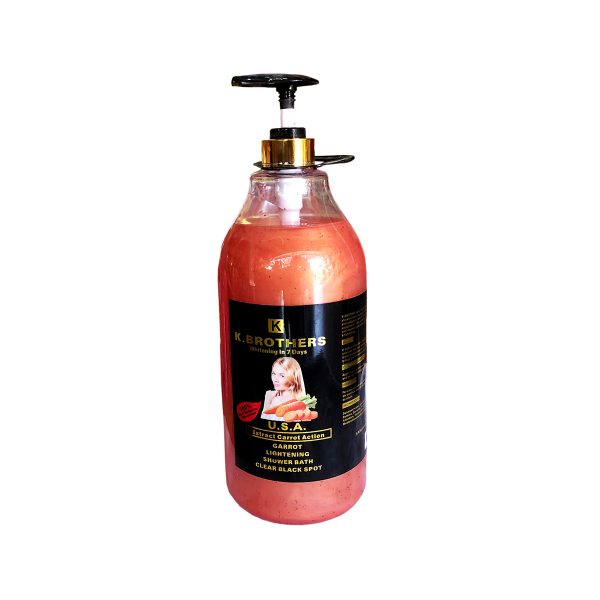 K Brothers Whitening Carrot Shower Gel 1900ml