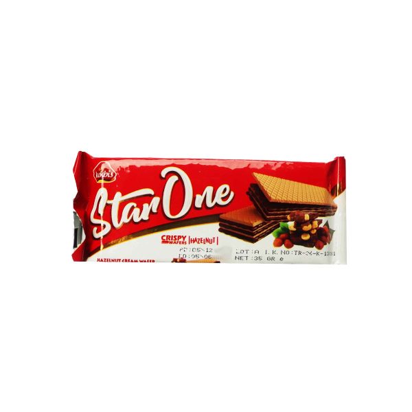 Kekbis Star One Crispy Hazelnut Cream Wafer
