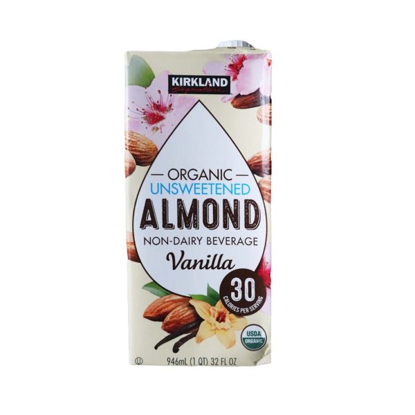 Kirkland Signature Organic Unsweetened Almond Vanilla Non-Dairy Beverage 946ml