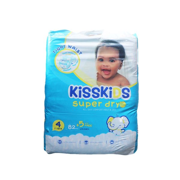Kiss Kids Jumbo Pack Baby Diapers (Size 4) x 82