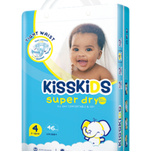 Kisskids Super Dry Diapers ? Size 4 Eco