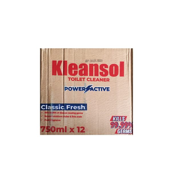 Kleansol Toilet Cleaner 750ml x 12