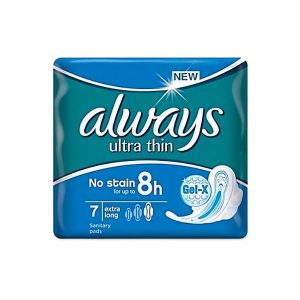 Always Ultra Thin With Wings Extra Long x7