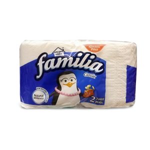 Familia Toilet Tissue Classic Natural Whiteness 2 Ply 2 Rolls