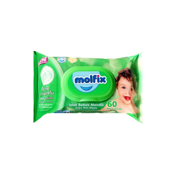 Molfix Baby Wet Wipes x 60